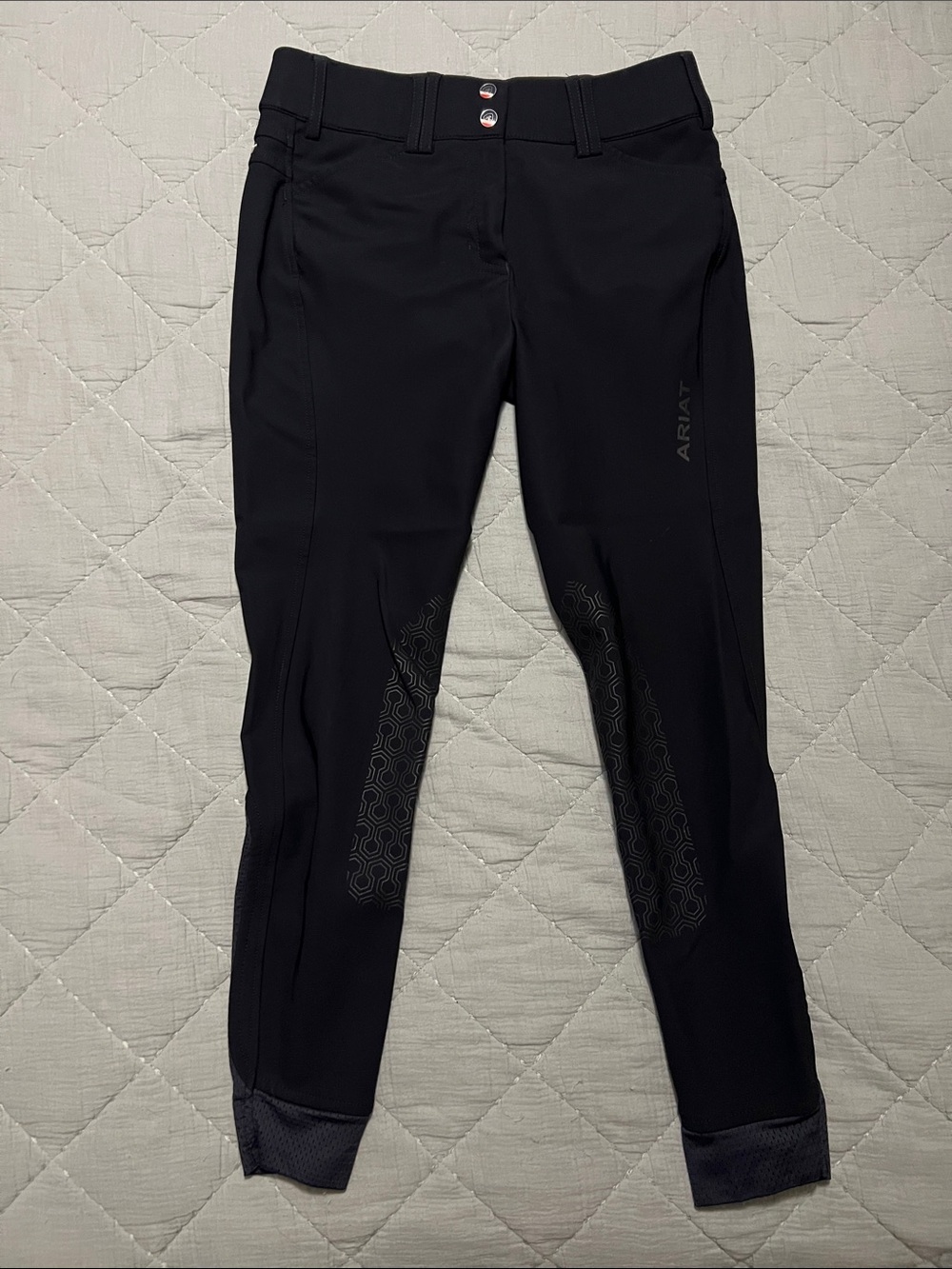 Ariat Women’s Tri Factor Grip Knee Patch Black